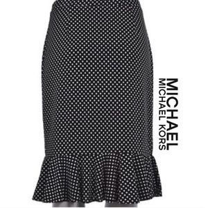 Polka Dot KORS Pencil Skirt!